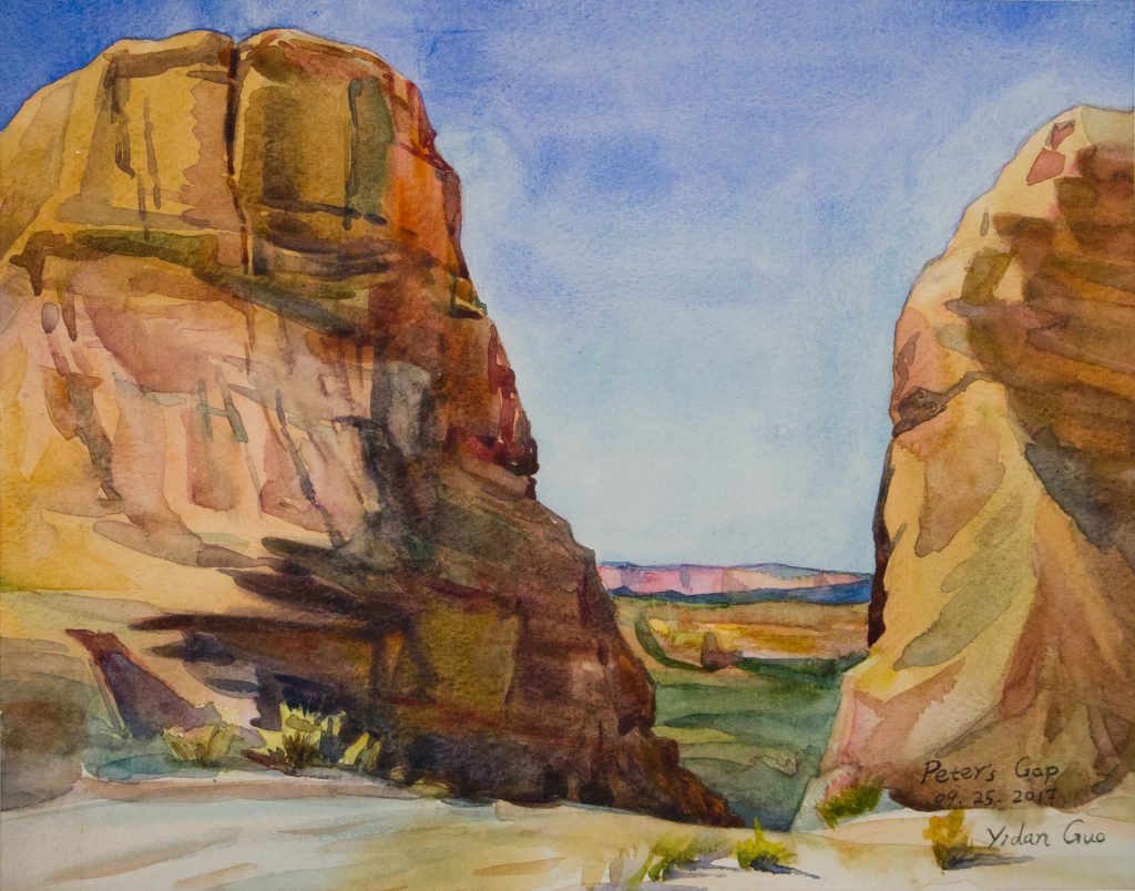 Watercolor Landscapes: U.S.